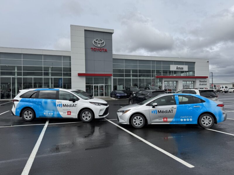 Incursion dans les nouveaux locaux d'Amos Toyota