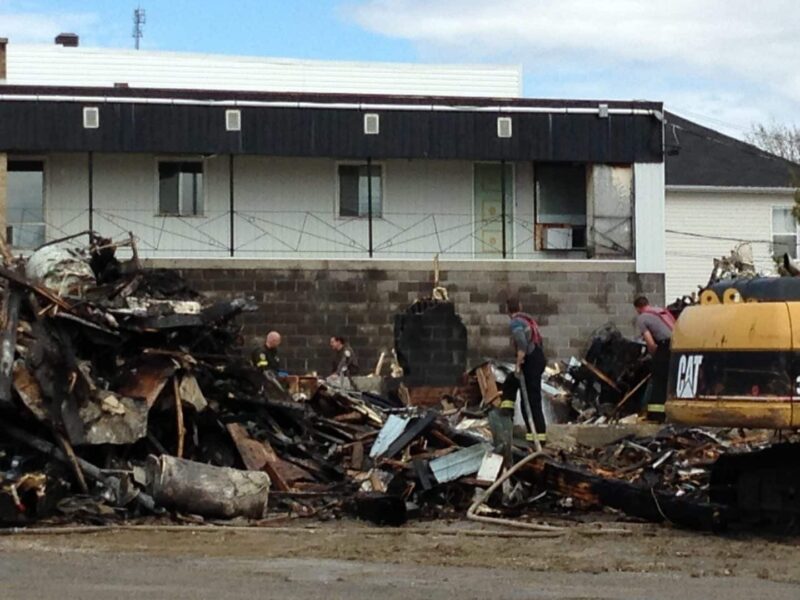 16 personnes à la rue suite à un incendie à Ville-Marie