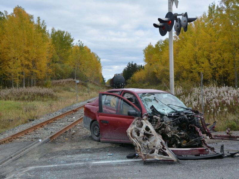 Une voiture percute un train entre Launay et Taschereau, l’enquête est en cours