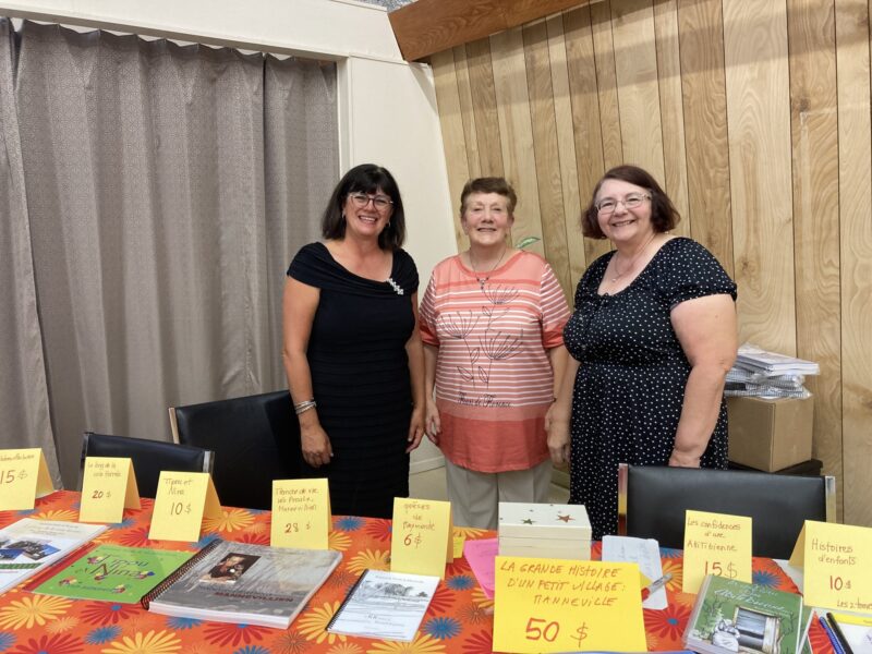 L'histoire de Manneville par Raymonde Proulx