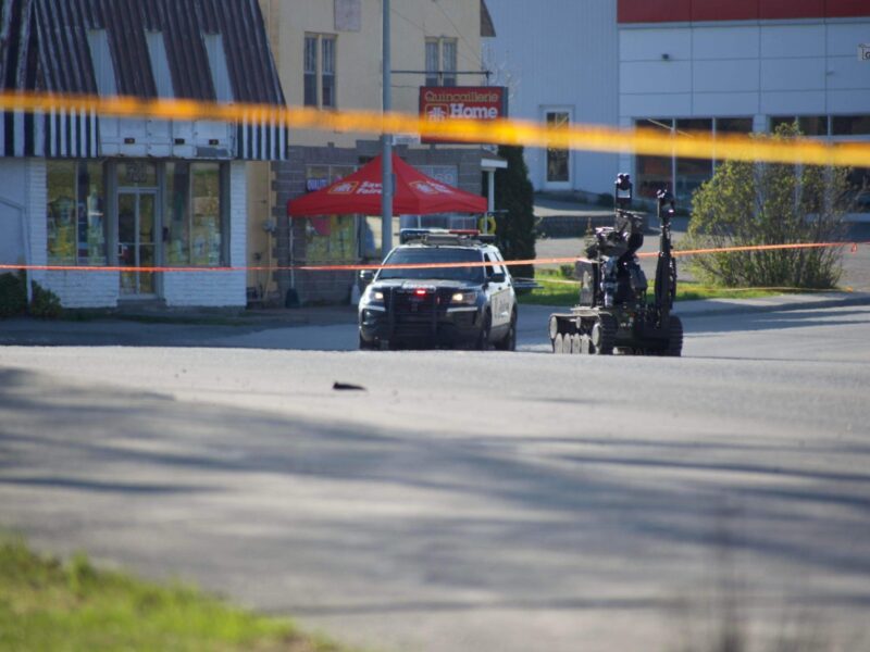 Colis suspect à Rouyn-Noranda: l’opération est terminée