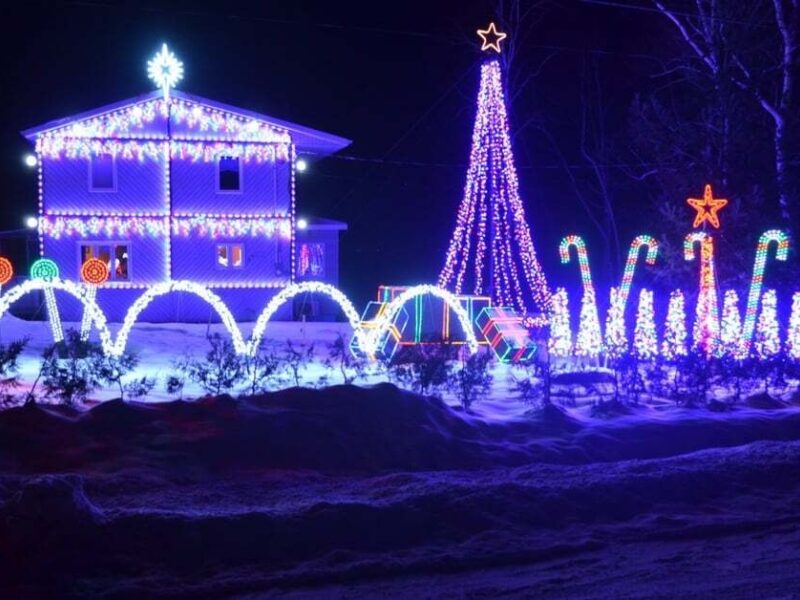 23 000 lumières pour mettre la magie de Noël dans votre coeur