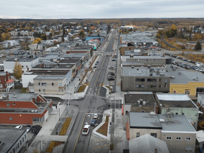 Un souper communautaire au centre-ville d’Amos