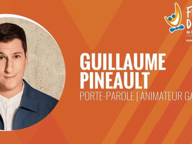 Guillaume Pineault porte-parole du Festival d’Humour