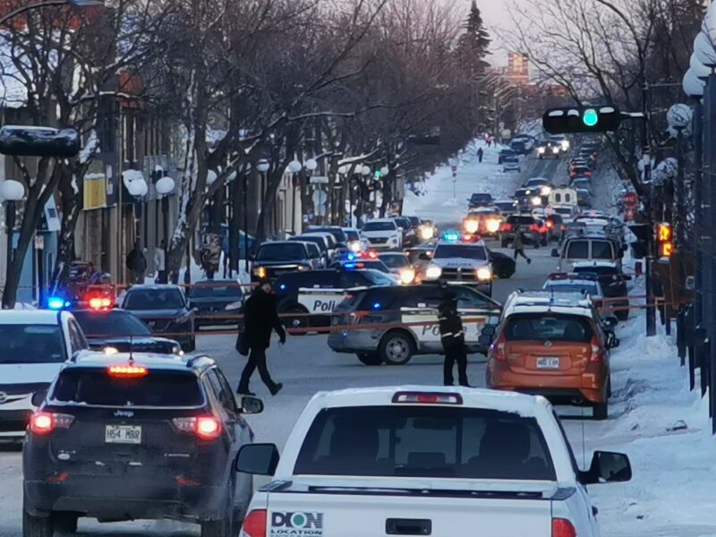 Important déploiement policier à Rouyn-Noranda