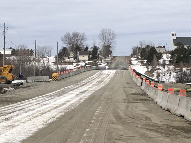 Sainte-Gertrude-Manneville: le pont est ouvert