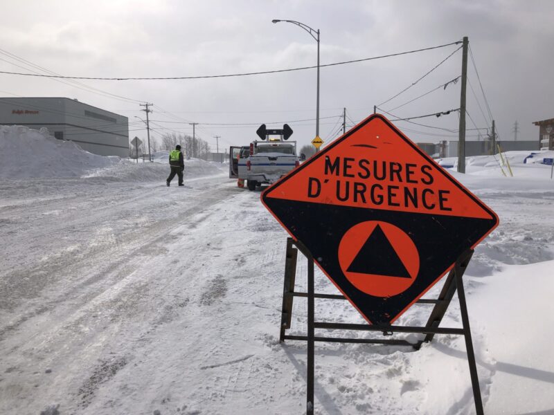 Tempête hivernale : situation chaotique sur le réseau routier