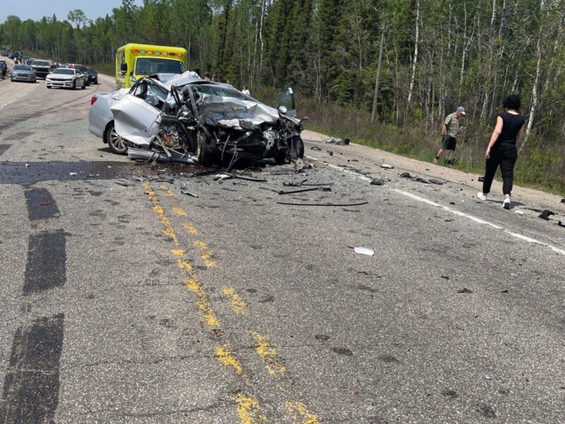 Une collision sur la route 117 fait 3 blessés graves