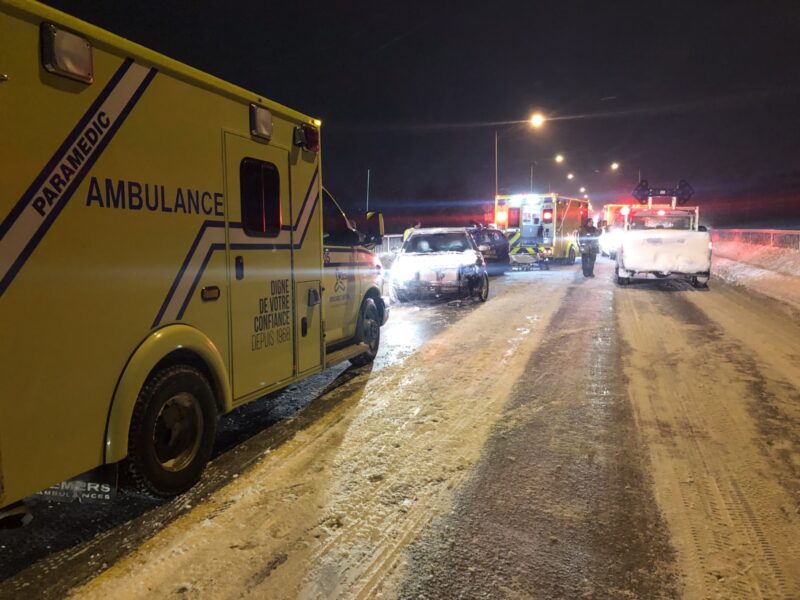 Retour à la maison difficile sur les routes en Abitibi-Témiscamingue