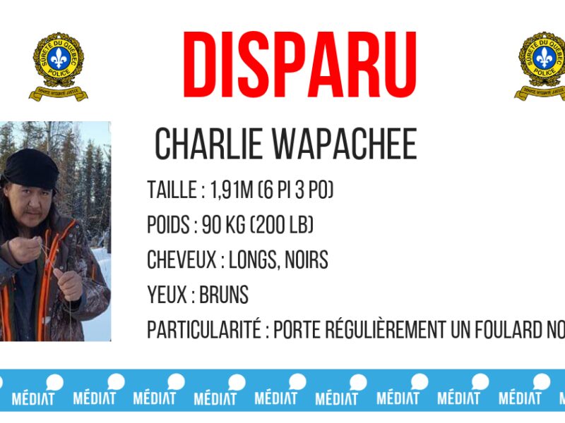 Disparition à Senneterre