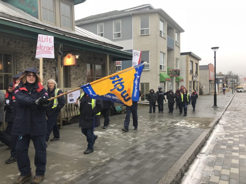 Poste Canada : La grève se transporte en Abitibi-Témiscamingue