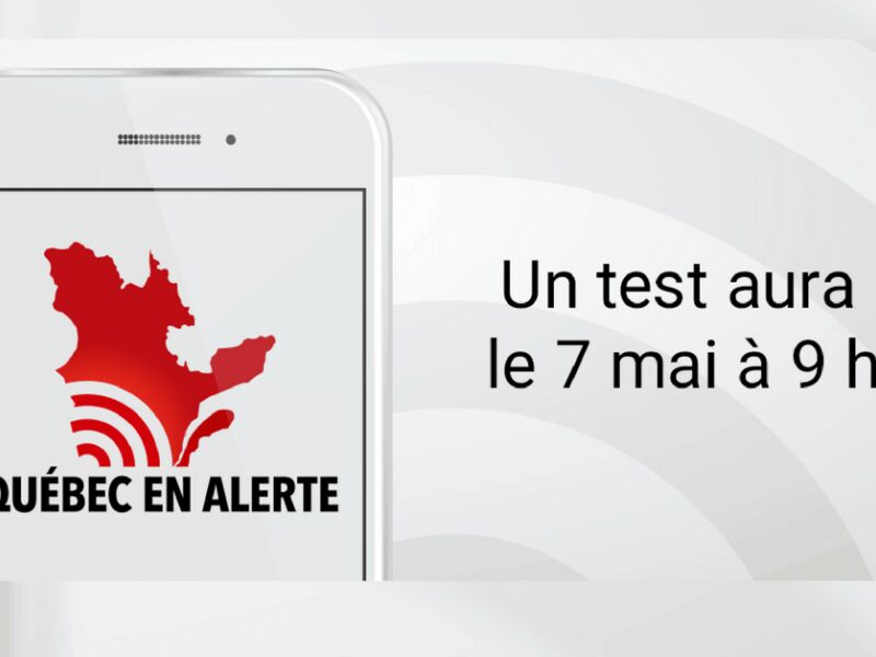 Une alerte retentira sur votre appareil mobile le 7 mai