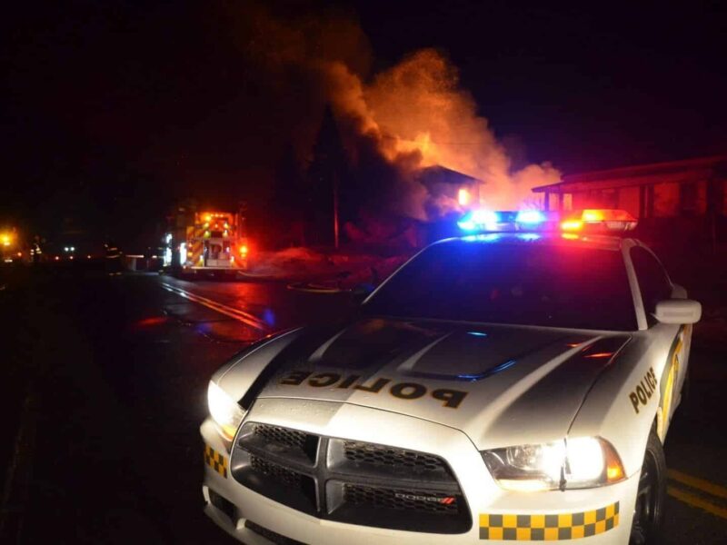 La SQ enquête sur les deux incendies à St-Mathieu-d’Harricana