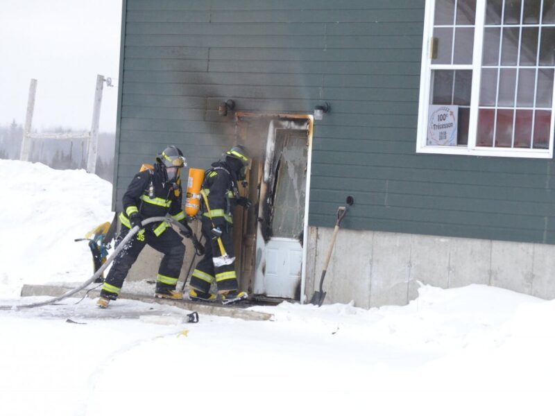 Incendie à Trécesson