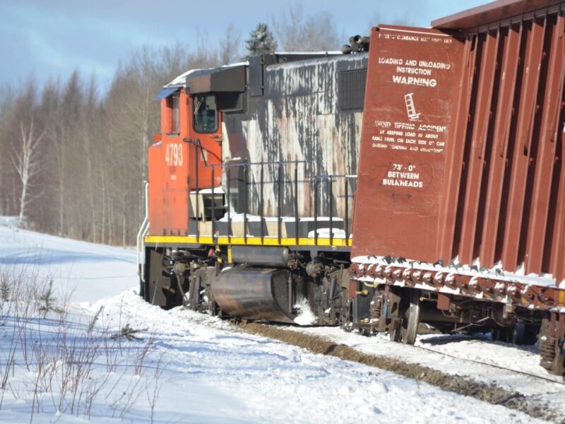 Dérailement de train près d’Amos