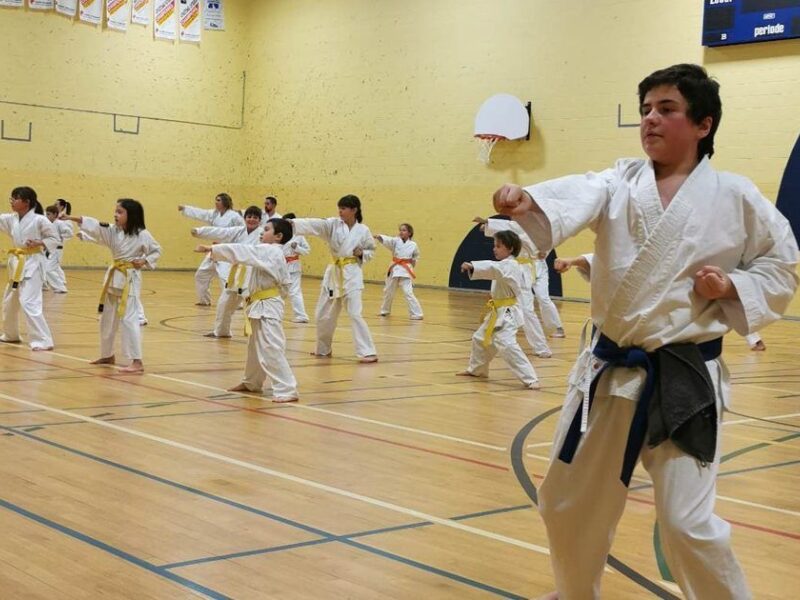 30 gradués pour l’école de karaté Shotokan de Barraute