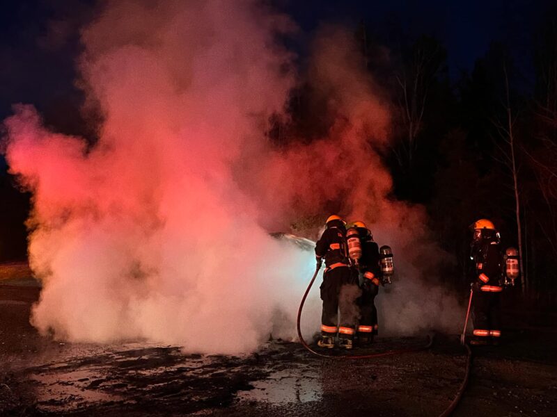 Début de semaine occupé pour les pompiers de Senneterre