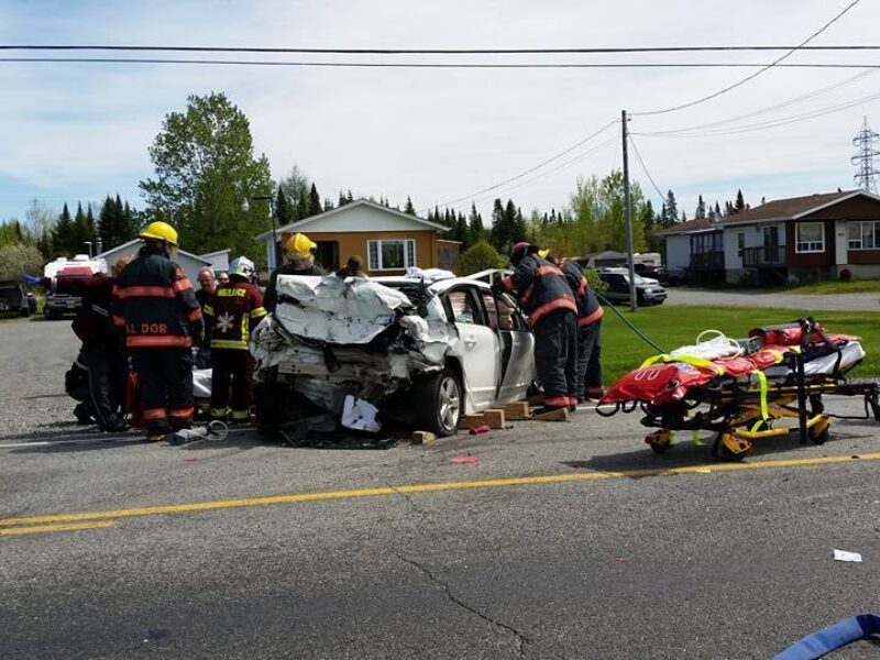 Collision sur la route 111 à Sullivan