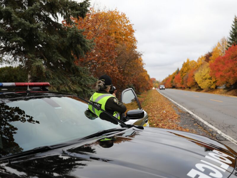 Les services policiers seront présents sur les routes aujourd'hui