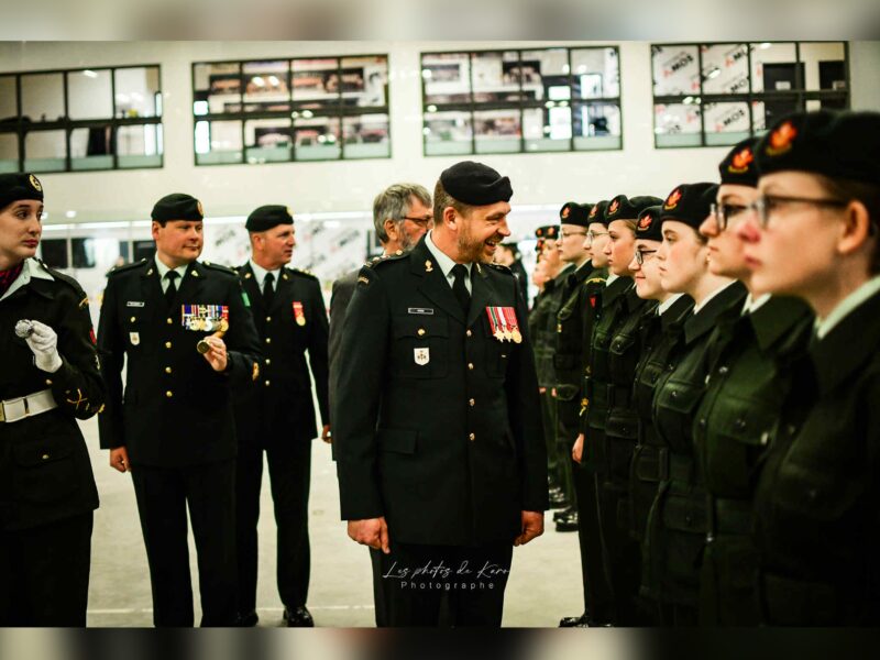 Rassemblement des cadets de la région : une célébration mémorable
