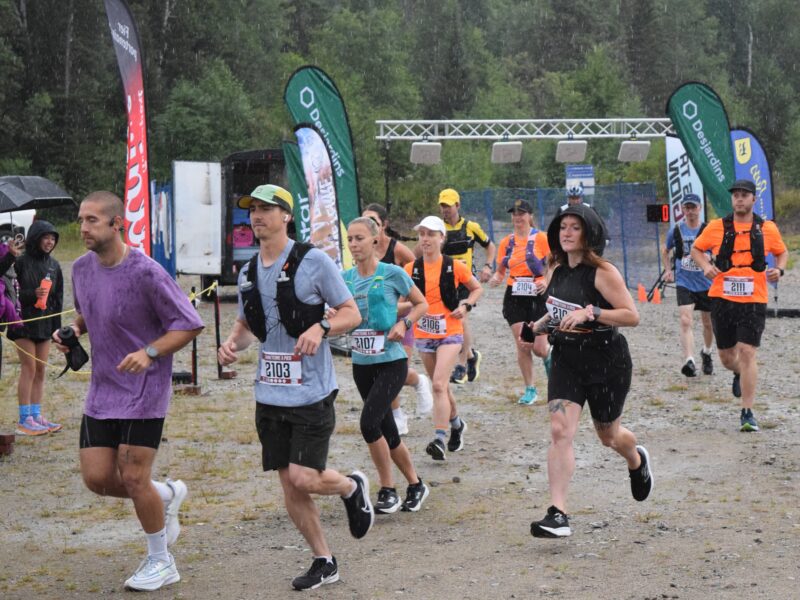 109 courageux sous la pluie pour la 13e édition de Senneterre à pied
