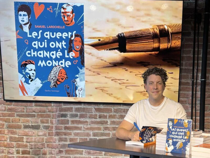 Samuel Larochelle propose 75 portraits queers et un regard positif sur les LGBTQ+