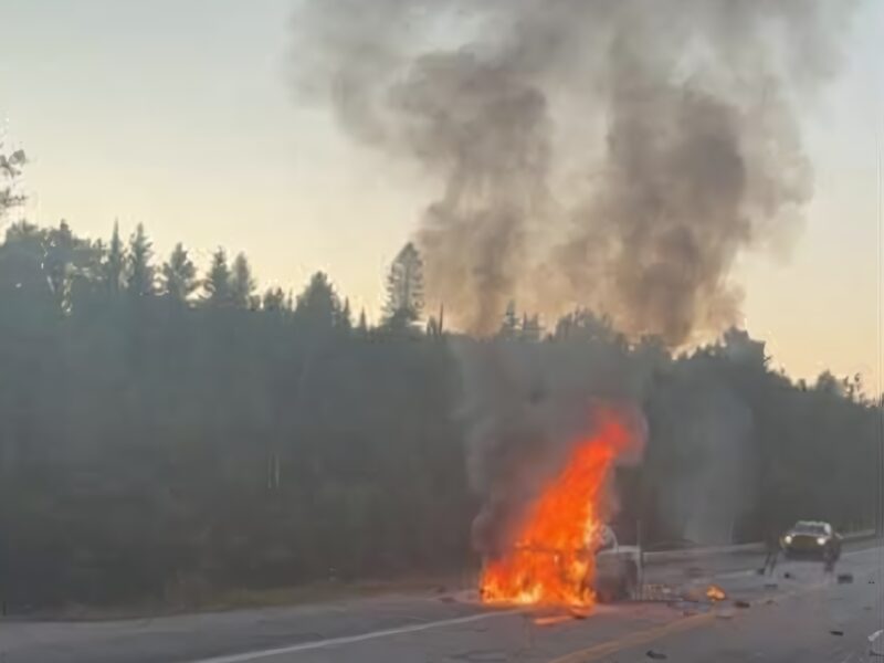 Collision mortelle sur la route 117