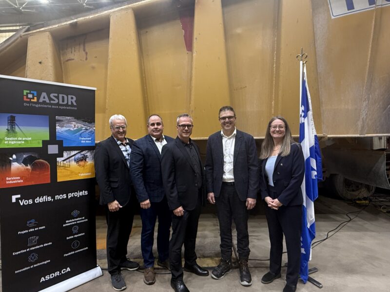 700 000$ en prêts pour moderniser ASDR Canada