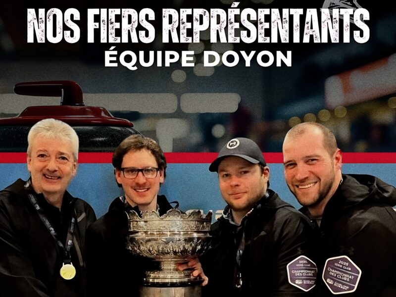 L'Abitibi-Témiscamingue se fait valoir aux championnats nationaux de curling à Winnipeg !