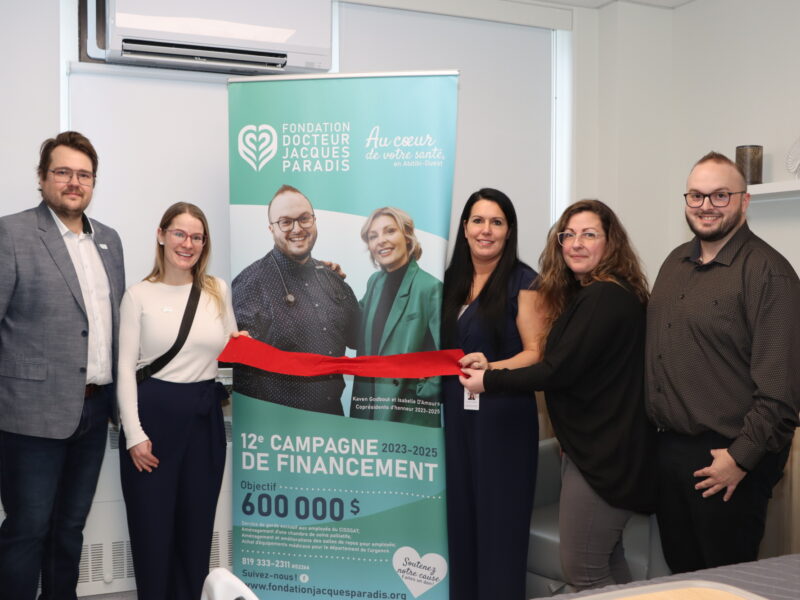 140 000$ pour une chambre de soins palliatifs à La Sarre