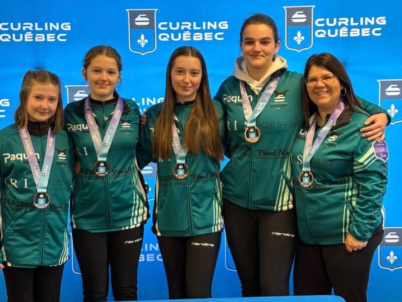 Médaille de bronze pour l'équipe St-Denis au Championnat provincial U18