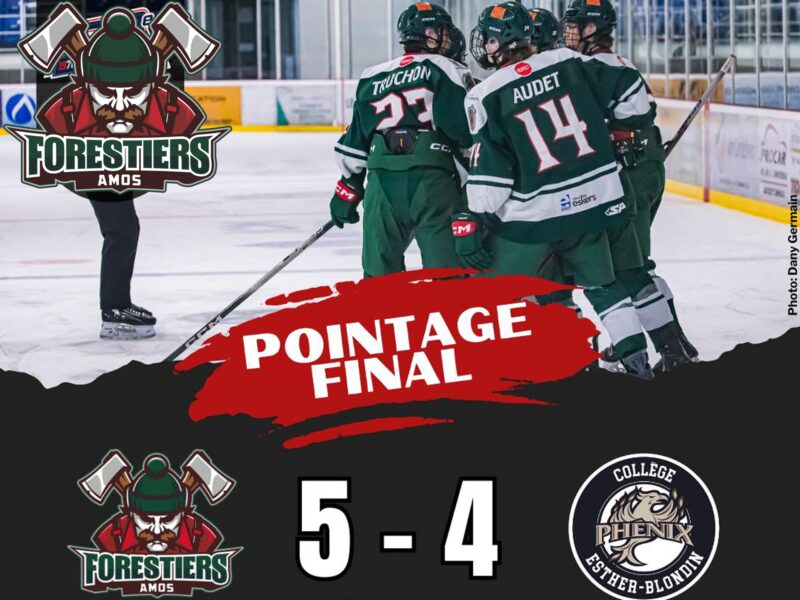 Les Forestiers d’Amos sur la bonne voie
