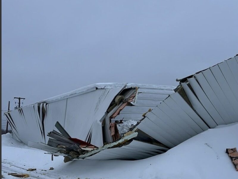 L’aréna d’Evain s’effondre