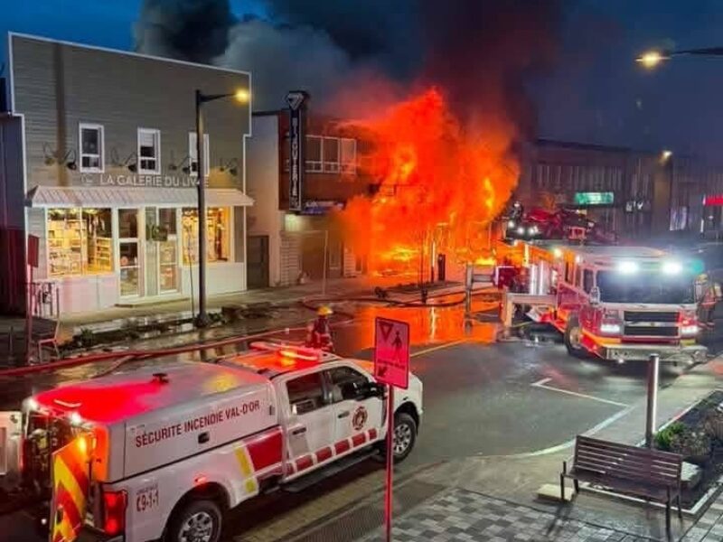 Deux autres feux suspects à Val-d’Or : Le crime organisé serait impliqué