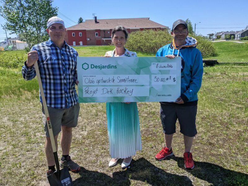 La Surface Desjardins prend forme à Senneterre