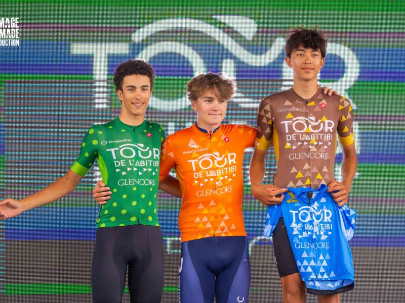 Tour de l’Abitibi Glencore : Carter Deveer couronné champion