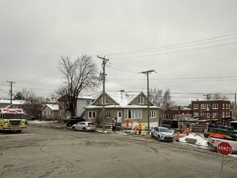 Fuite de gaz naturel à Rouyn-Noranda