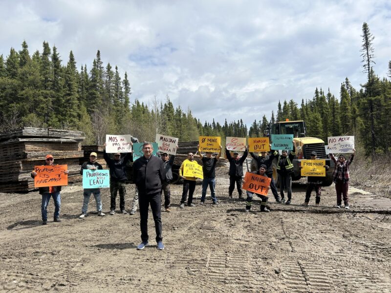 Lac-Simon demande aux travailleurs du projet minier Novador de quitter