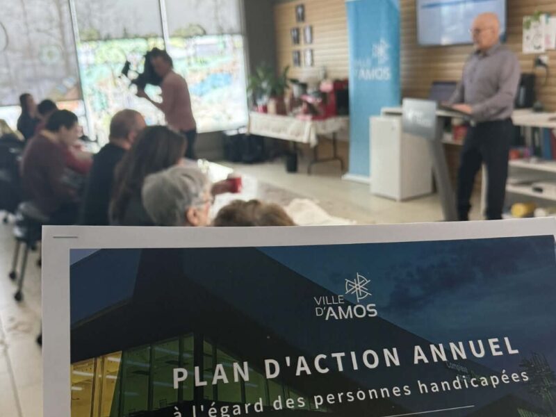 Un premier plan d'actions d'inclusion des personnes handicapées à Amos
