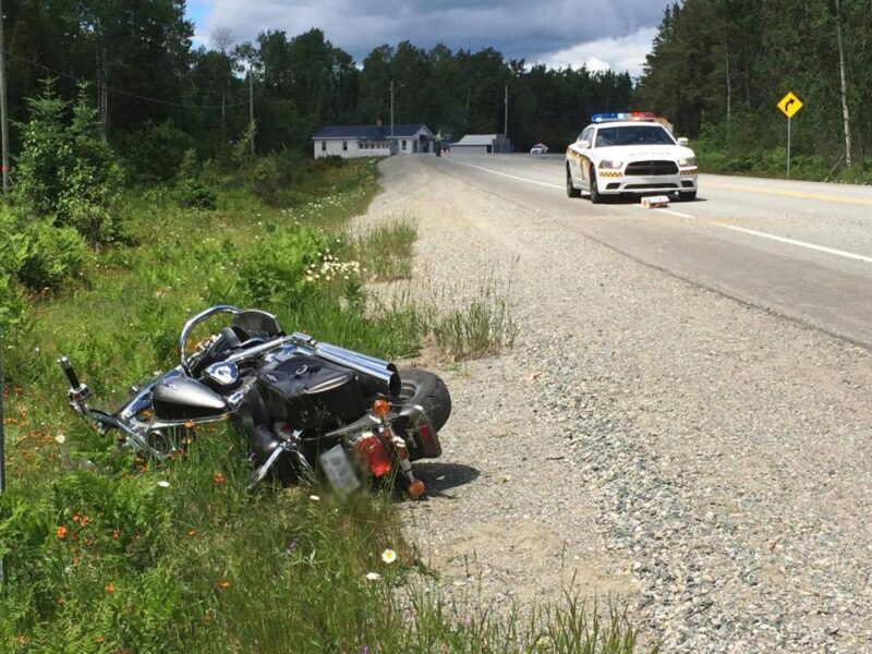 Accident sur la route 111 entre La Corne et Vassan