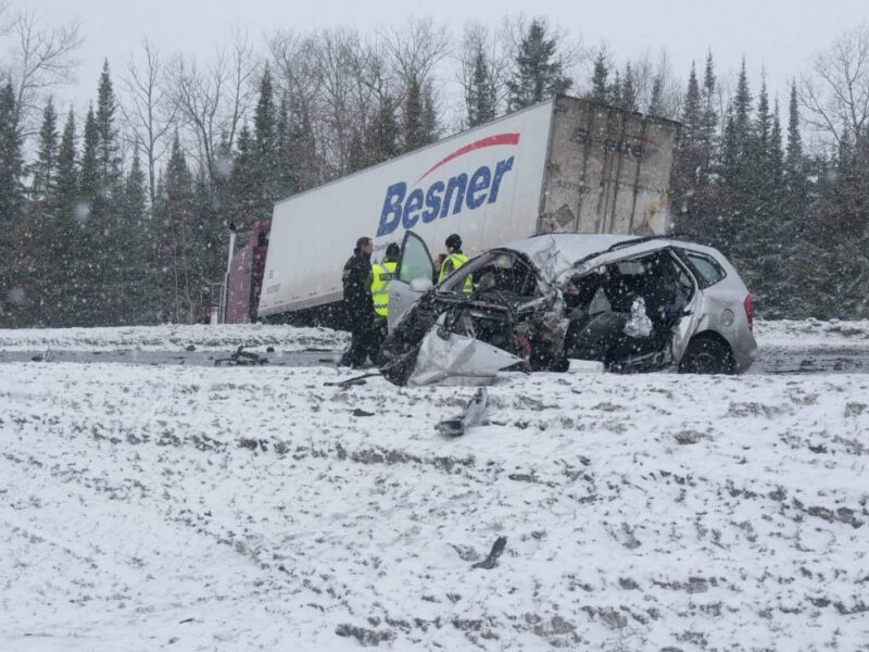 Un mort dans un accident sur la voie de contournement à Val-d’Or