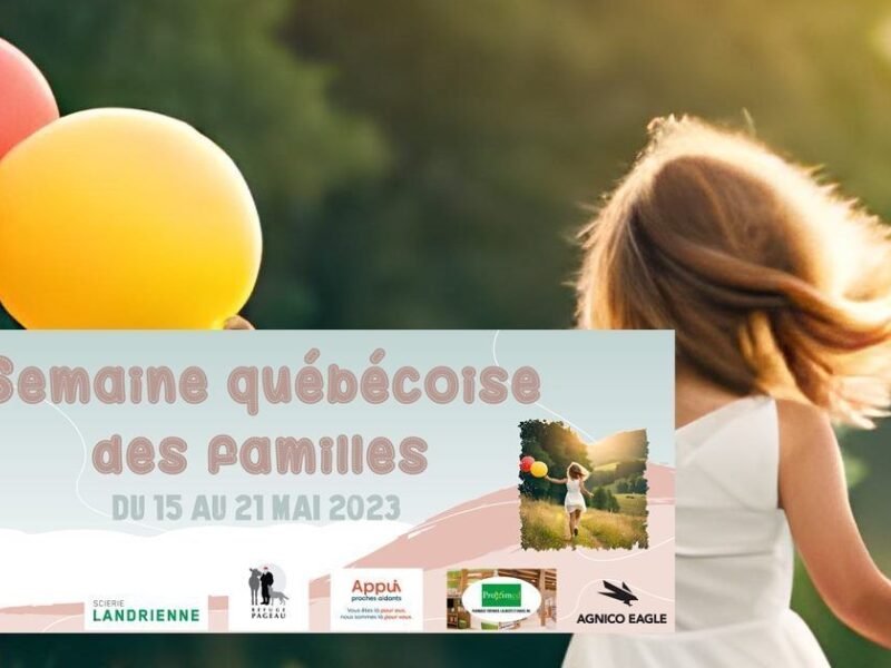 Amos fête la 21e semaine des familles