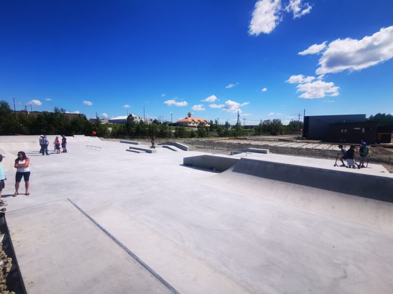 Amos ouvre son nouveau skatepark