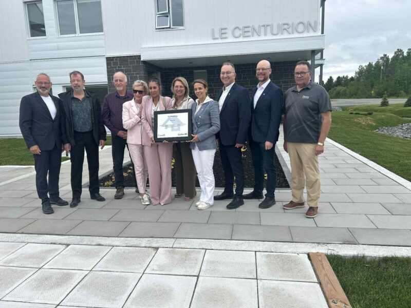 Inauguration du Centurion à Amos