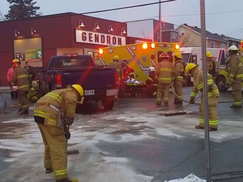 Collision à Rouyn-Noranda