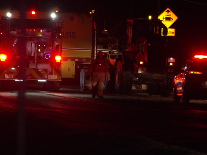 Collision mortelle sur la route 109 sud à Amos