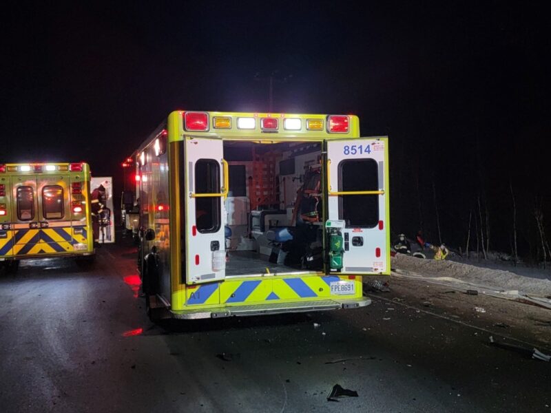 Collision sur la route 111 Ouest à Amos