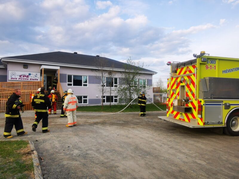 Début d’incendie dans un CPE d’Amos