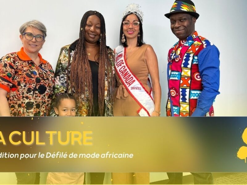 Défilé de mode africaine à Amos: Ms Canada et la présidente d’Africulture pour nous en parler