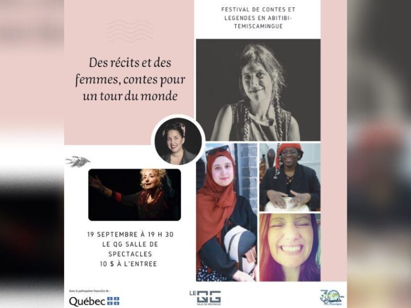 Des histoires d’ailleurs au Festival des contes et légendes en Abitibi-Témiscamingue